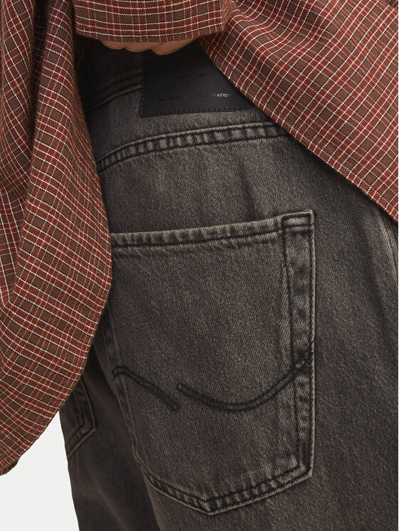 Jack&Jones Jack&Jones Τζιν Ron Original 12270068 Μαύρο Baggy Fit