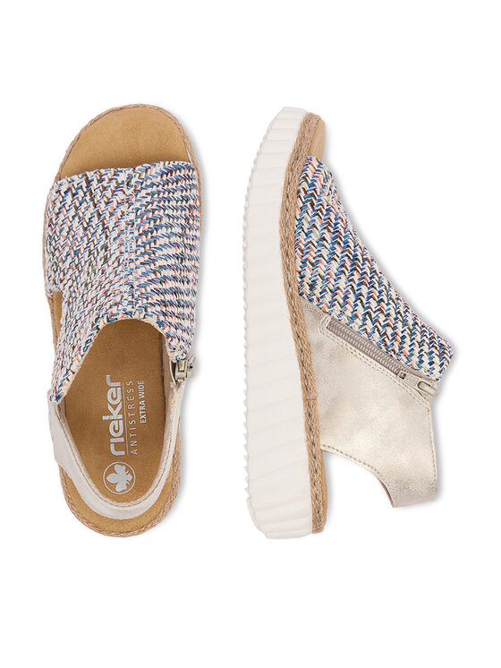 Rieker Rieker Sandales CEO-69284-90 Zils