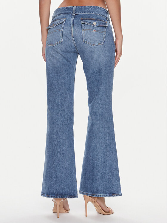 Tommy Jeans Tommy Jeans Jeansy Sophie DW0DW17562 Niebieski Flare Fit