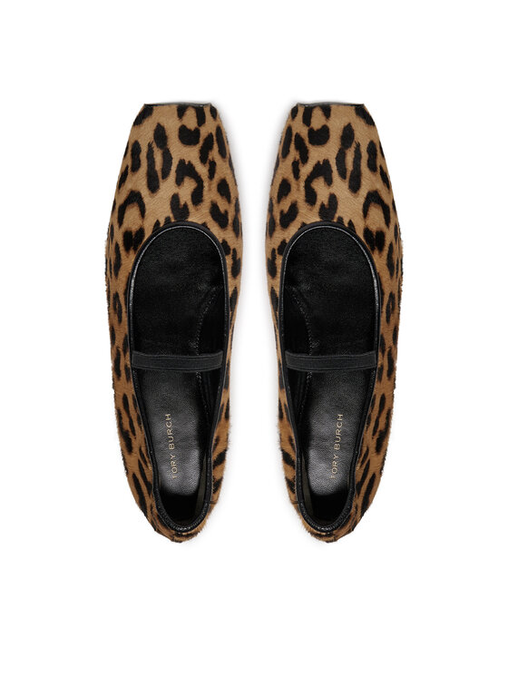 Tory Burch Tory Burch Baleriny Runway Ballet 165476 Brązowy