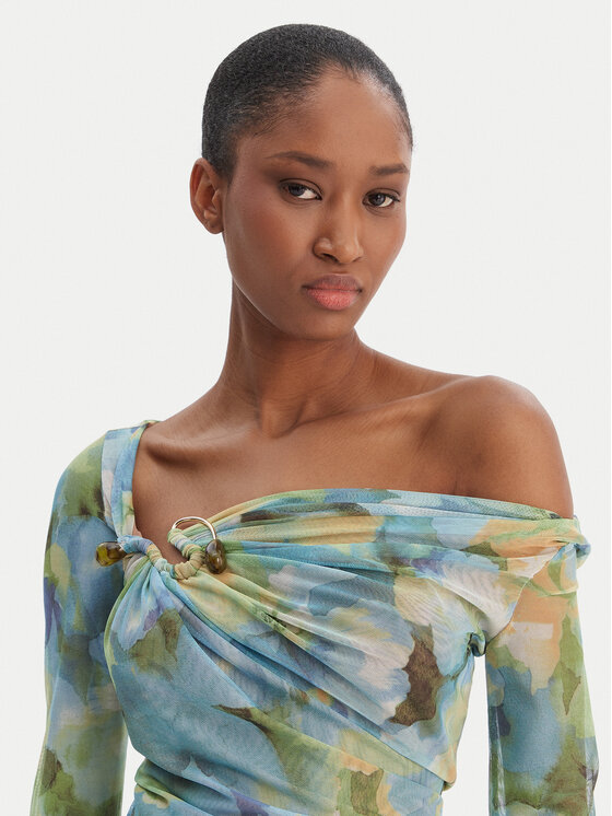 Bardot Bardot Блузка Marisol 60306TB Зелений Slim Fit