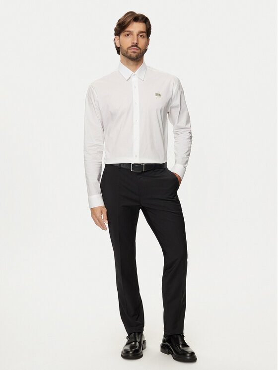 KARL LAGERFELD KARL LAGERFELD Koszula 605947 544671 Biały Regular Fit
