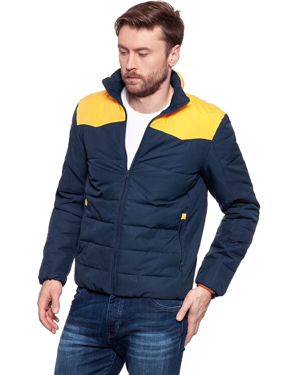 Wrangler Wrangler Giubbotto invernale B&Y RODEO JKT Giallo Regular Fit
