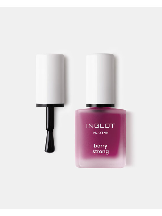 INGLOT INGLOT Berry Strong Playinn Odżywka do paznokci