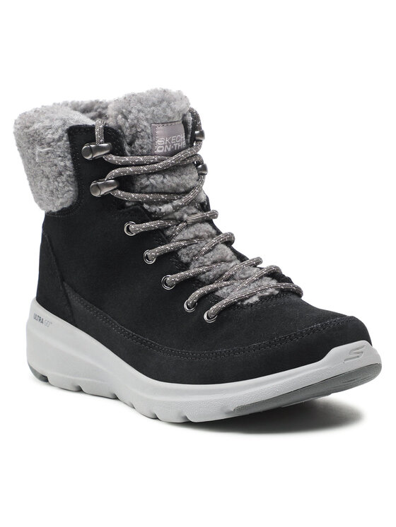 Skechers Skechers Trzewiki Woodlands 16677/BKGY Czarny