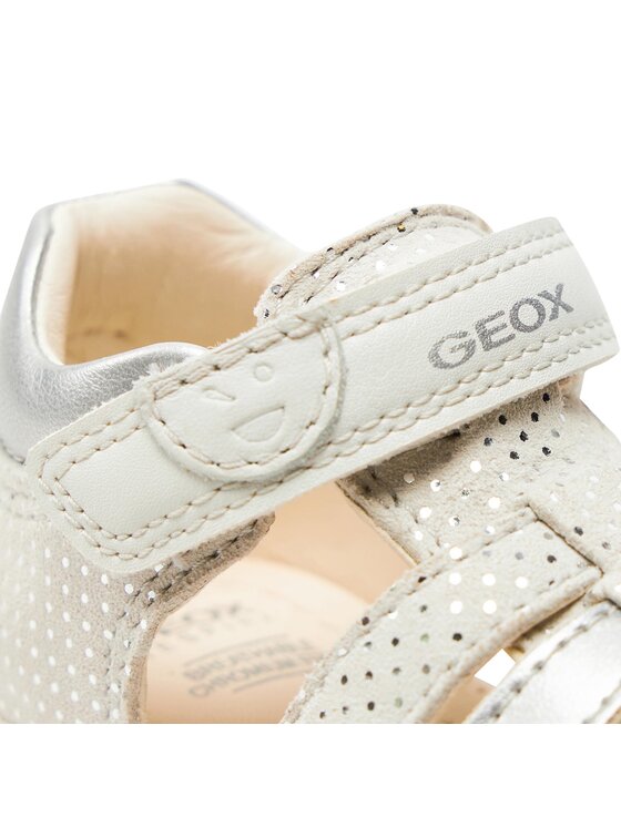 Geox Geox Σανδάλια B Sandal Macchia Gir B254WB 007NF C1Q1N Λευκό
