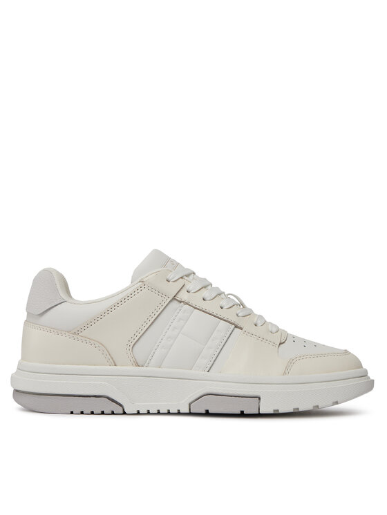 Tommy Jeans Tommy Jeans Laisvalaikio batai Tjw Skate Sneaker Ltr EN0EN02423 Écru