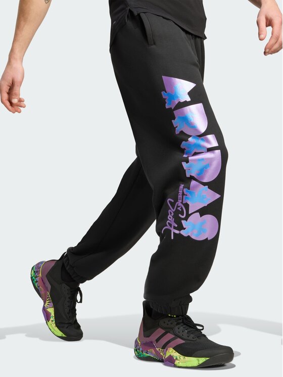 adidas adidas Spodnie dresowe 151429 Czarny Loose Fit