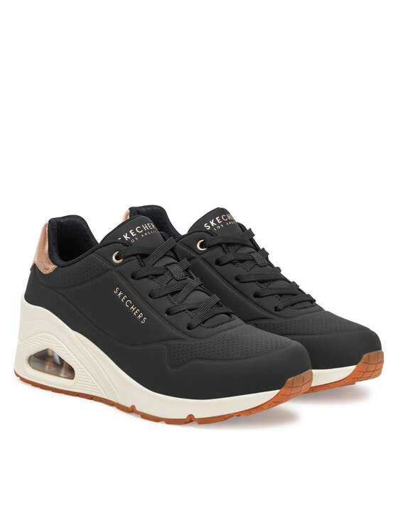 Skechers Skechers Laisvalaikio batai UNO Wedge - Hi Steps (177520-BBK) 177520/BLK Juoda