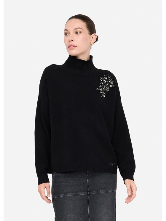 Liu Jo Liu Jo Maglione MF5059MS009T9562 Nero Regular Fit