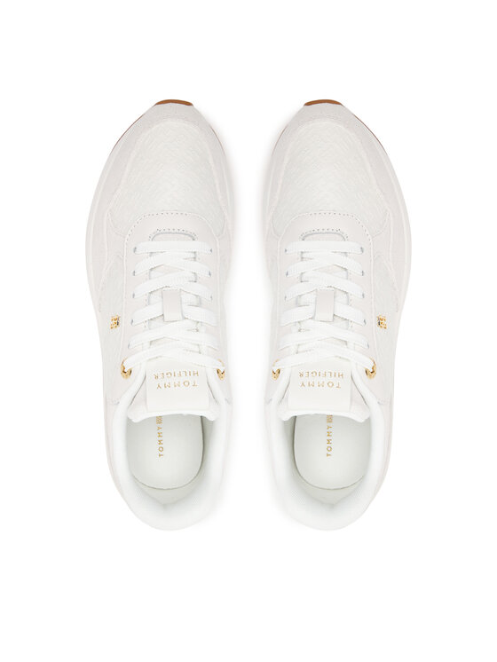Tommy Hilfiger Tommy Hilfiger Superge Th Runner Monogram FW0FW09586 Kremna
