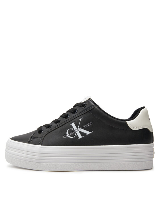 Calvin Klein Jeans Calvin Klein Jeans Tossud Bold Vulc Flatf Lace Lth Met YW0YW01393 Must