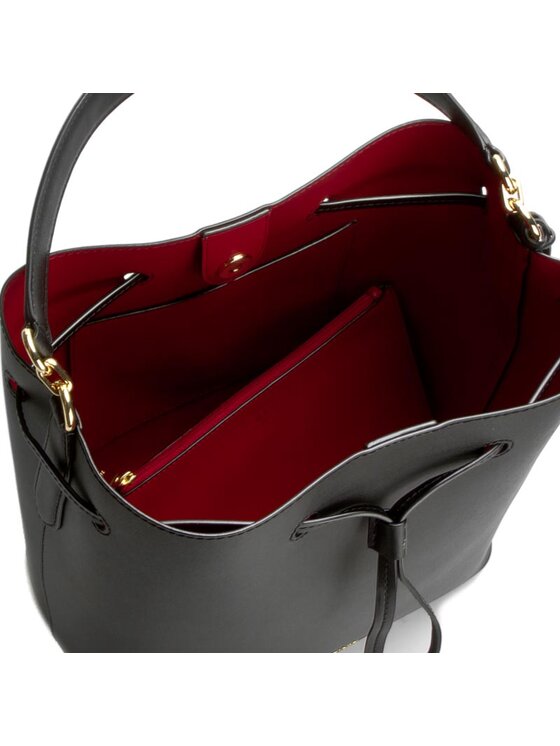 Lauren leather hotsell debby drawstring bag