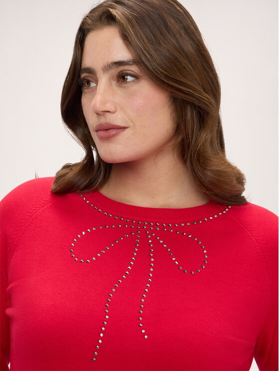 Fiorella Rubino Fiorella Rubino Maglione M520L008810N016 Rosso Regular Fit