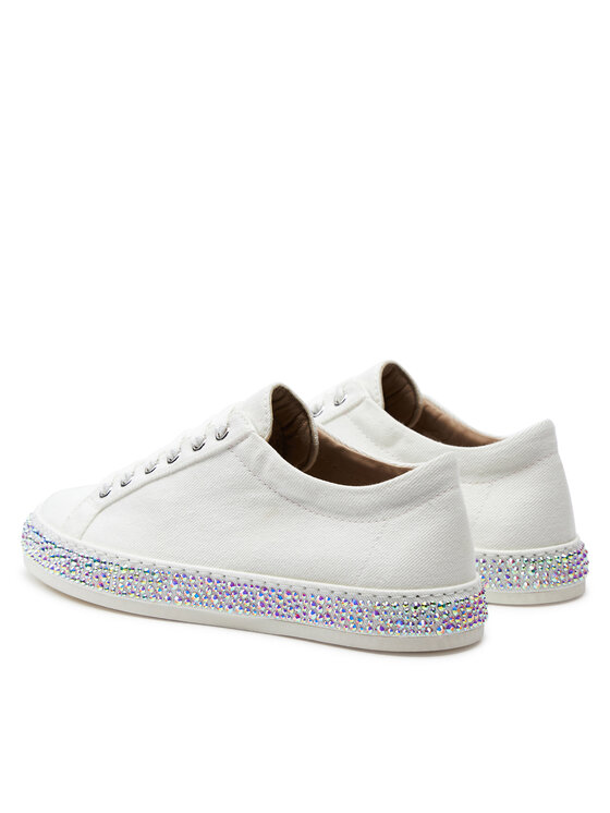 Le Silla Le Silla Sneakersy Andrea 1617Z020M1PPGIR Biały
