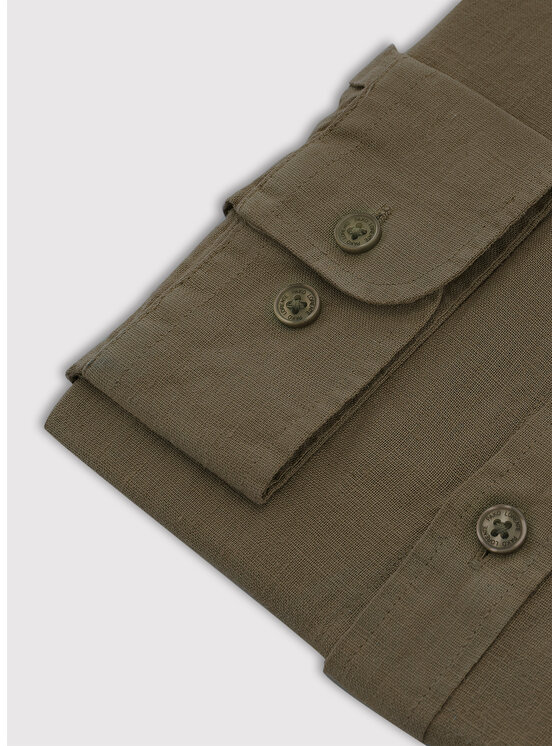 Pako Lorente Pako Lorente Koszula P26SF-1X-005 Zielony Slim Fit