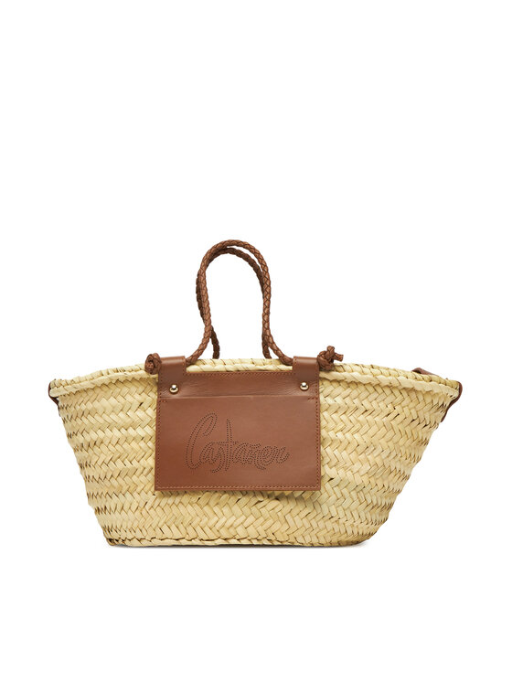 Castañer Castañer Torebka Campania Mini 025743-2003 Beżowy