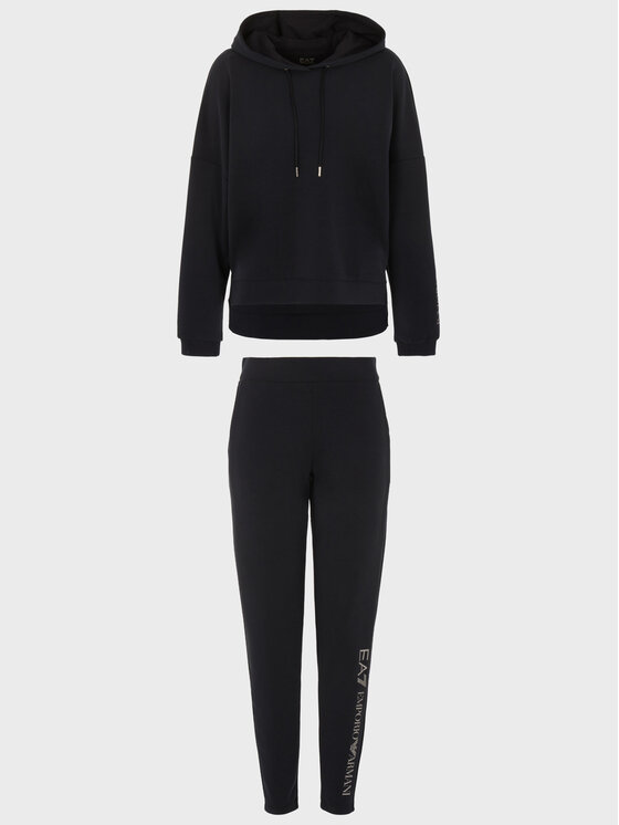 EA7 Emporio Armani EA7 Emporio Armani Спортивний костюм 6RTV53 TJDCZ 0200 Чорний Regular Fit