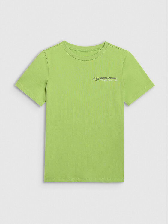 4F 4F T-Shirt URBAN COMMUTER Zielony Regular Fit