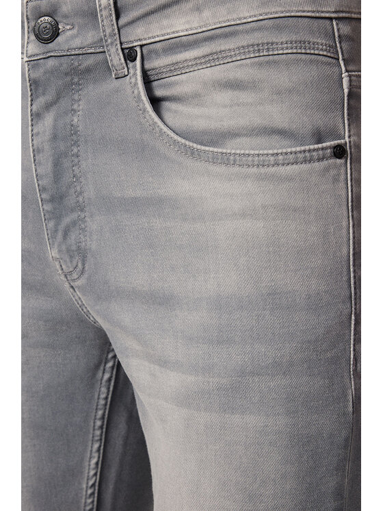 Próchnik Próchnik Jeansy PM9 SP113225000001 Szary Slim Fit