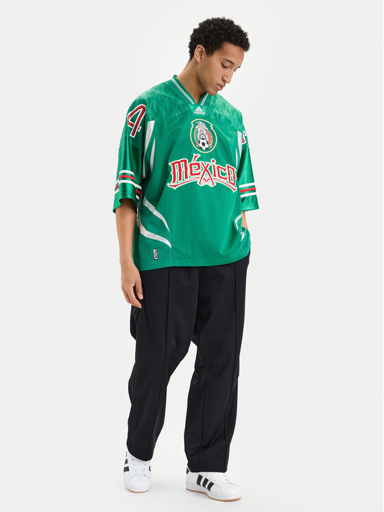 adidas adidas T-Shirt Bringbacks Remixed Mexico KD5986 Πράσινο Oversize