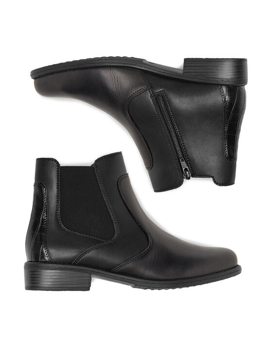 Remonte Remonte Ghete Jodhpur D0F70-00 Negru
