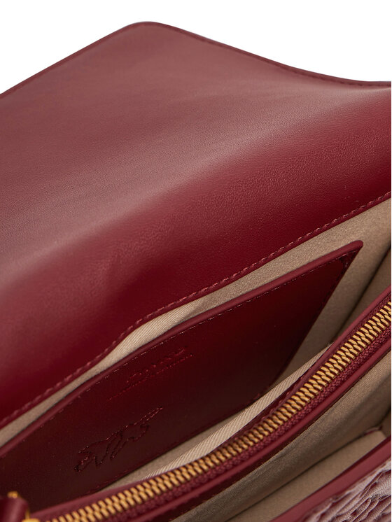 PINKO PINKO Handtasche Love One Mini Dc 100074 A1YB Y1HQ Dunkelrot