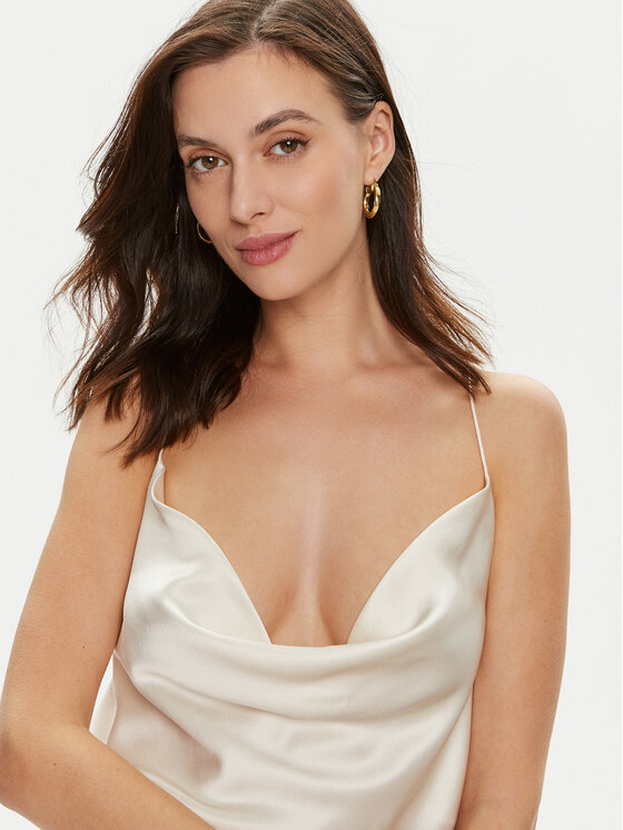 Custommade Custommade Top Youliana 999312115 Beżowy Regular Fit