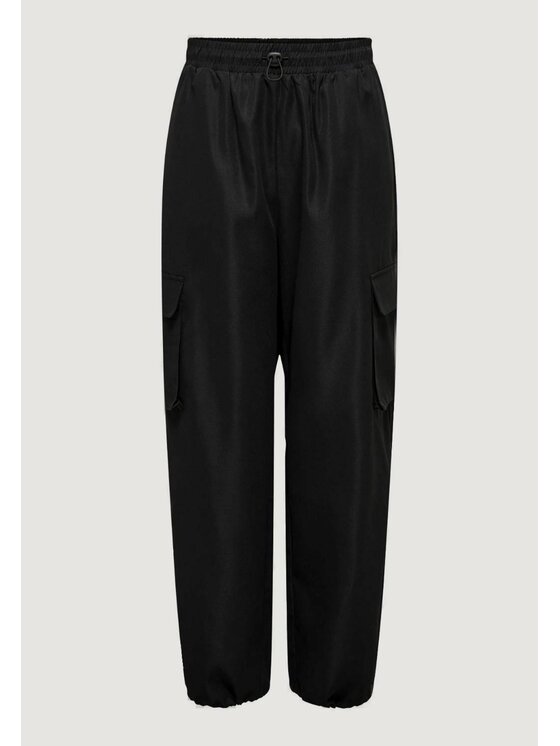 ONLY ONLY Pantaloni da donna ONLCASHI CARGO WVN NOOS Nero Cargo Fit
