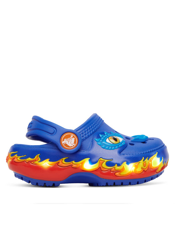 Crocs Crocs Plätud Toddler Classic IAM Dragon Lights Clog 212510 Sinine