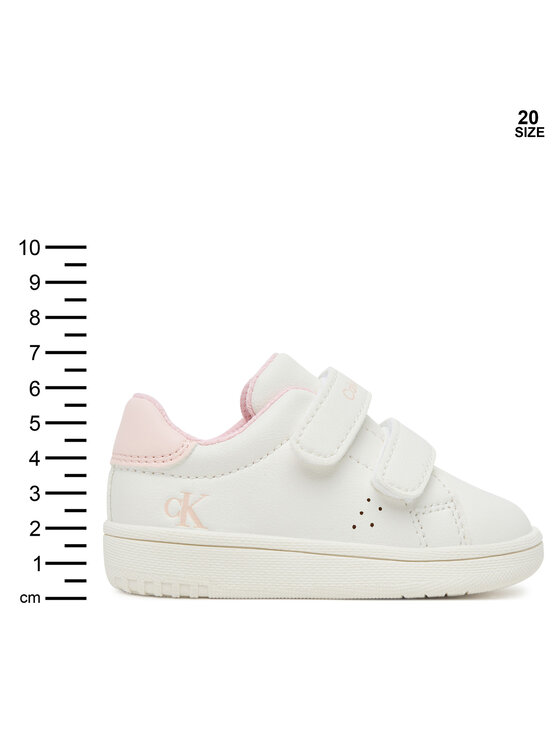 Calvin Klein Calvin Klein Sneakers Low Cut Velcro Sneaker V1A9-83087-1355 M Alb