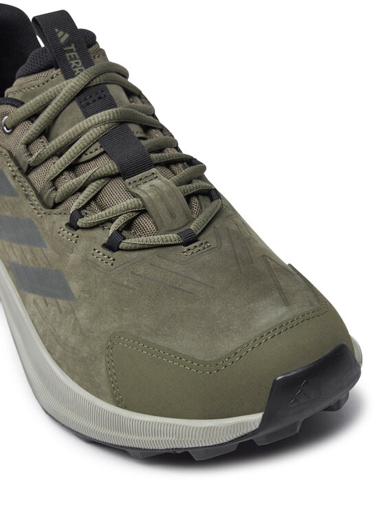 adidas adidas Παπούτσια πεζοπορίας Terrex Trailmaker 2.0 Leather Hiking ID0887 Πράσινο