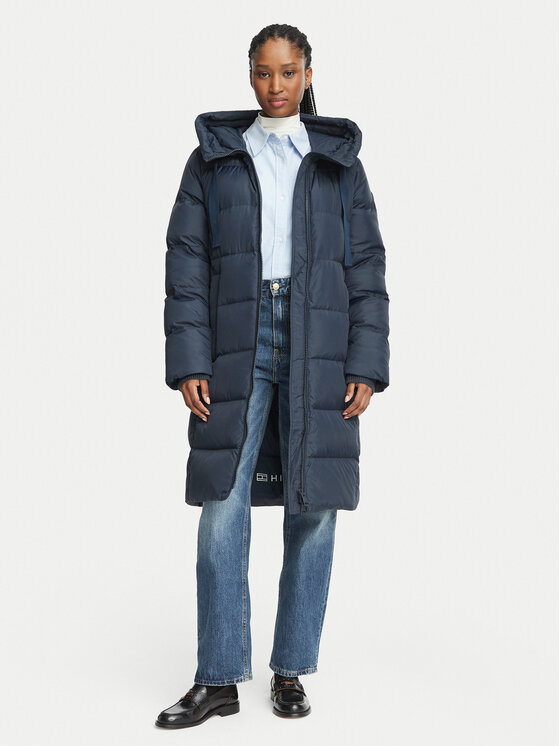 Tommy Hilfiger Tommy Hilfiger Winterjacke WW0WW53611 Dunkelblau Regular Fit