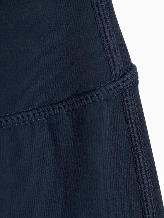 4F 4F Legginsy ESSENTIAL Granatowy Slim Fit