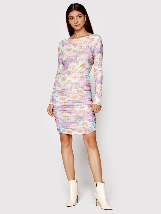 Abito da cocktail Ulla RT1685 Multicolore Slim Fit...