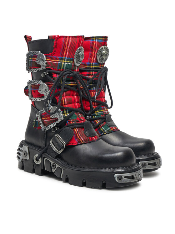 NEW ROCK NEW ROCK Bocanci M-391T-S1 Negru
