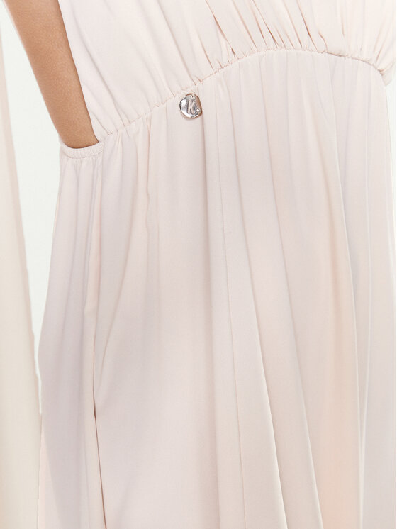 Kontatto Kontatto Coctailkleid YM509 Écru Regular Fit