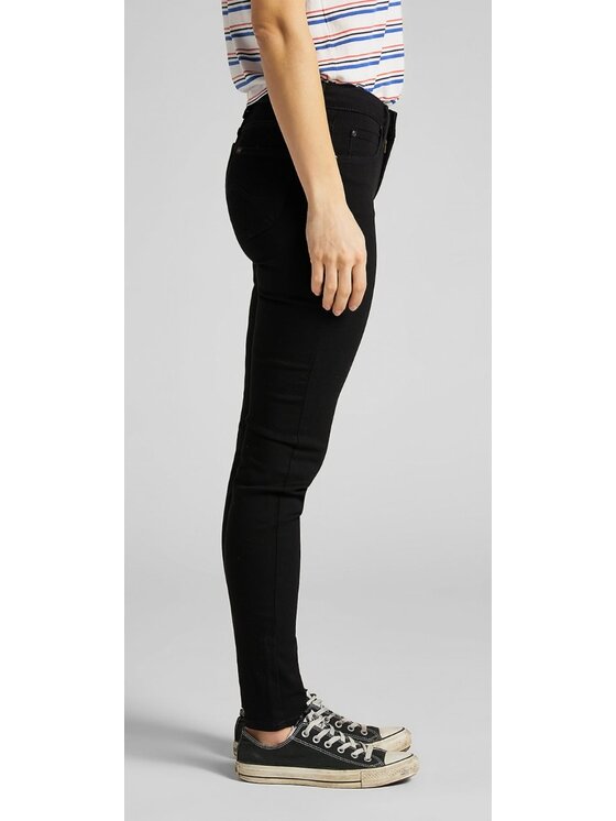 Lee Lee Jeansy Scarlett Czarny Skinny Fit