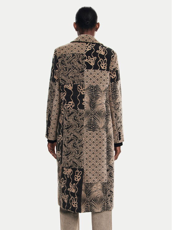 Desigual Desigual Cappotto di transizione Niza 24WWEW60 Beige Regular Fit