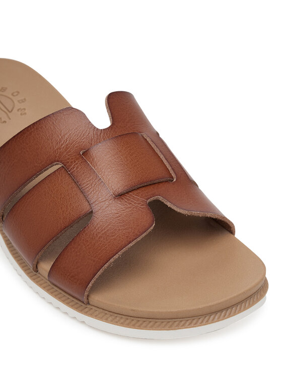 Skechers Skechers Šľapky BOBS Desert Kiss Low-Peak Look 114707/CSNT Hnedá
