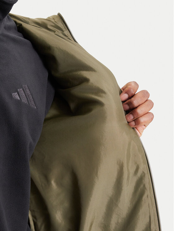 adidas adidas Куртка outdoor Terrex Multi Essentials Climawarm Insulated Hooded Jacket KX4223 Хакі Regular Fit