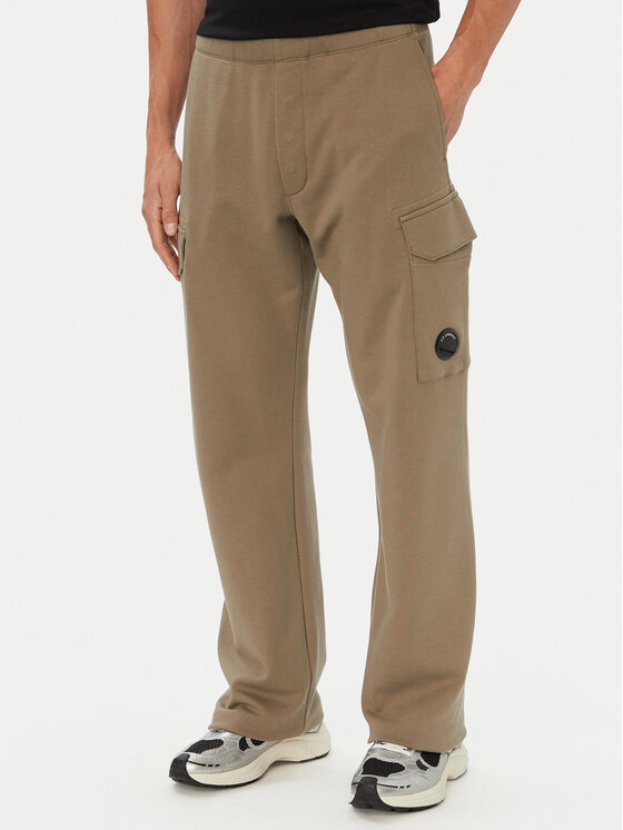C.P. Company C.P. Company Παντελόνι φόρμας 21CMSP030A005086W Μπεζ Regular Fit