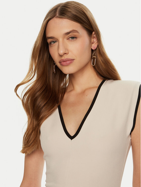 ACCESS FASHION ACCESS FASHION Coctailkleid 44-3380-531 Écru Slim Fit