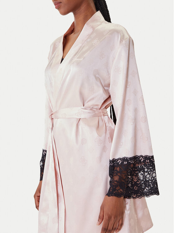 Guess Guess Szlafrok O5BX08 W4732 Różowy Relaxed Fit