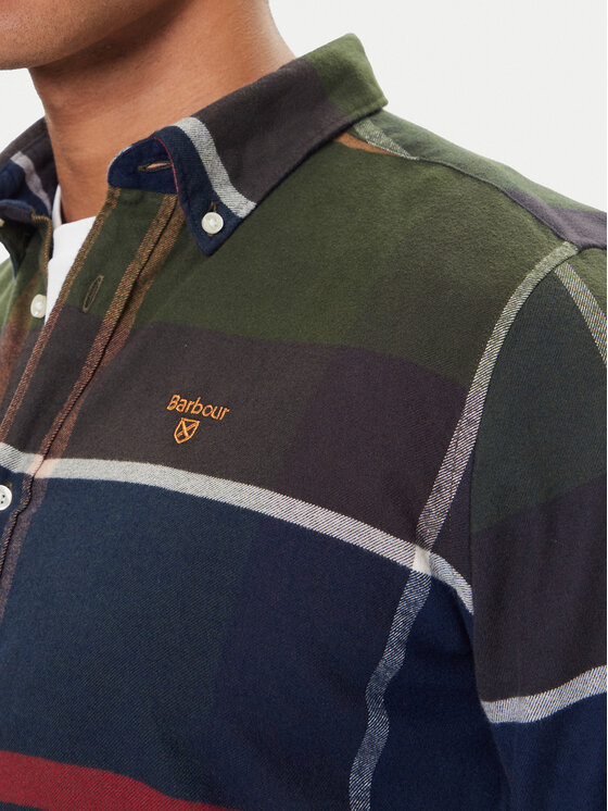 Barbour Barbour Koszula Iceloch MSH4994TN11 Kolorowy Tailored Fit