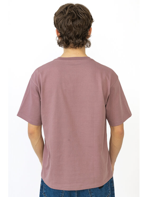 Mercur Mercur T-Shirt Throw Up Różowy Relaxed Fit