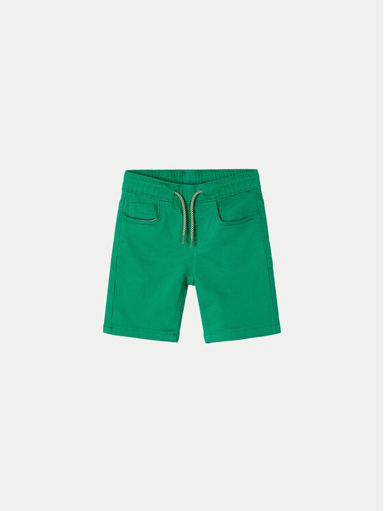 Mayoral Mayoral Шорти от плат 3269 Зелен Regular Fit