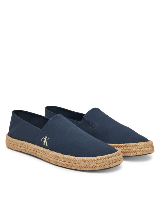 Calvin Klein Jeans Calvin Klein Jeans Espadryle Inj Espadrille Cv YM0YM01251 Granatowy