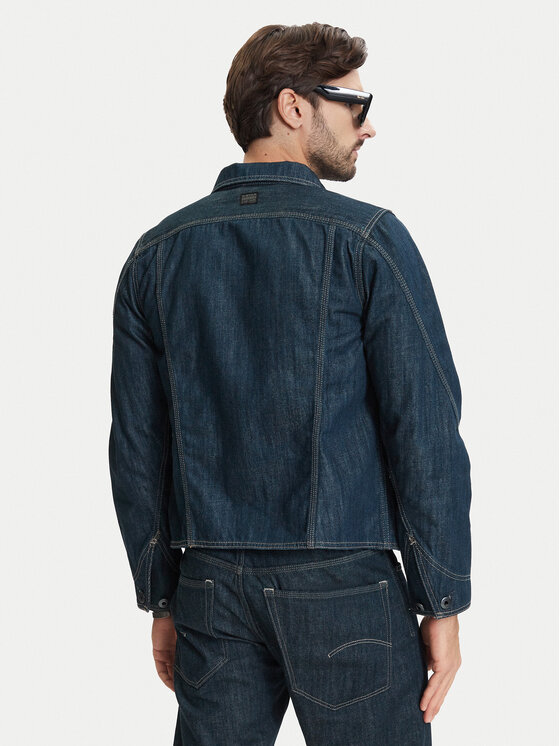 G-Star Raw G-Star Raw Geacă de blugi 3D Dart D28418-E358 Bleumarin Regular Fit