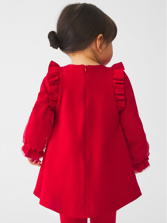 Vestito elegante 5515 Rosso Regular Fit
